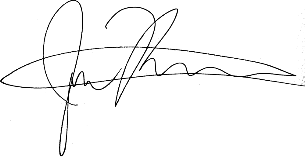 Unterschrift von Valentin Schmid